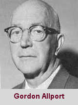 Gordon Willard Allport, psychologue (1897-1967).