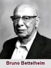 Bruno Bettelheim, psychanalyste (1903-1990).