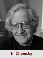 Noam Chomsky est un psychologue linguiste qui a contribué à l'émergence de la psychologie cognitive en s'opposant vigoureusement au behaviorisme.