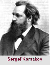 Sergeï Korsakov, neurologue (1854-1900).