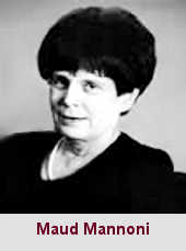 Maud Mannoni, psychanalyste (1923-1998).